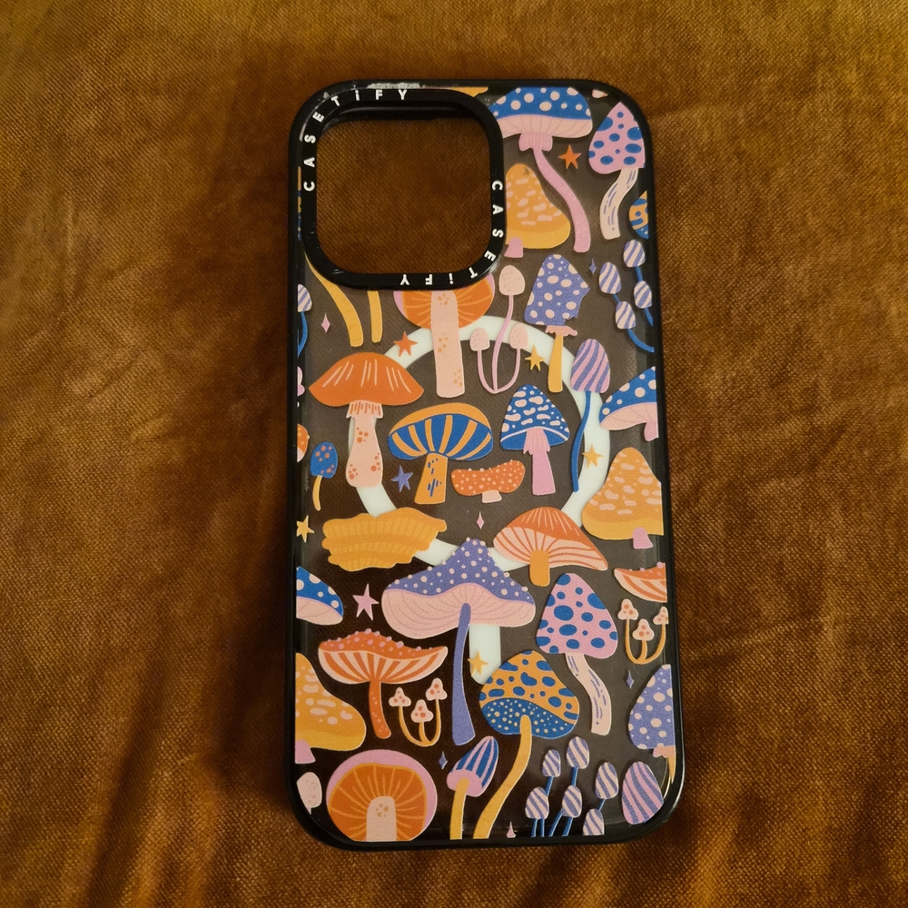 Casetify Mushroom Pattern Phone Case - Multicolor